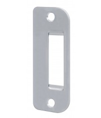 Планка ответная Easy-Fix для дверей 40 мм с четвертью, толщина 1,2 мм (матовый хром)